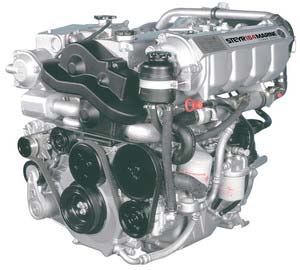 MO 164 M 40, 4-Zamanlý, Turbo þarlý, intercooler, Direkt enjeksyonlu, tatlý su soðutmalý, 120 kW 163 Beygir
MOTOR TÝPÝ:
MO 164 M 40
4-Zamanlý, Turbo þarlý, intercooler
Direkt enjeksyonlu, tatlý su soðutmalý
ÇIKIÞ GÜCÜ KRANK kW Beygir :
120 kW 163 Beygir ISO 8665 veya
ISO 3046 normlarýna göre
TAM YÜK DEVRÝ:
4000
SÝLÝNDÝR ADEDÝ:
4 Silindir / Sýra
SÝLÝNDÝR HACMÝ cm3 :
2133 cm3 130 cid
PÝSTON ÇAPI mm :
85mm 3,35?
STROK mm :
94mm 3,7?
KOMRESYON ORANI:
17 / 1
AZAMÝ TORK Nm :
320 Nm @ 2800 236? Lb-Ft
ENJEKSYON SÝSTEMÝ:
2 Aþamalý Enjektörler
STANDART ALTERNATÖR Amp :
90
ELEKTRONÝK MOTOR ARIZA TESPÝTÝ:
VAR
AÄžIRLIK Kg :
258 Kg 567,6 Lbs
AÄžIRLIK / GÜÇ ORANTISI Kg / Beygir :
1,58 3,48 lbs/Beygir
ÞANJMAN:
MODELÝ:
ZF 45 veya benzeri
GÜÇ AKTARMA SÝSTEMÝ:
Hidrolik Disk
REDÜKSYON ORANLARI:
2,52 ? 2,04 ? 1,56 / 1
ÞAFT KAPLÝN AÇILARI:
Düz / 8 derece aþaðýya doðru veya
12 derece V-DRÝVE
KURU AÄžIRLIK Kg :
35 Kg. 77 Lbs
STEYR ? Marine motorlarý yüksek performans için tasarlanmýþlardýr.
Yeni yakýt enjeksyon teknolojisi sayesinde mükemmel tork ve sürat neticeleri elde edilebilmektedir ve bundan dolayý mevcut marin güç aktarma sistemlerine uyumu fevkalade kolaydýr.
STEYR ? Marine motorlarýnýn en belirgin özelliklerinden birisi dinamik davranýþ ve anýnda yanýt veren, etkili akselerasyonudur.
HÝZMET ÖMRÜ:
STEYR ? Marine motorlarýn uzun ömürlülüðünü saðlamak için tüm hareketli metal aksamlarý özel metal alýþýmlardan imal edilmiþtir. Çift devre soðutma sisteminde kullanýlan tüm aksamlar, standart olarak deniz suyuna ve korozyona mukavim malzemelerden imal edilmiþtir. Deniz ortamýnda maruz kalýnacaðý olgularý dikkate alarak tasarlanmýþ çözümler, motor aksamlarý ve elektronik sistemlere azami korozyon mukavemeti garantilemektedir.
KONFOR:
Tescillenmiþ 2 ? Kademeli ünite enjektör teknolojisi sayesinde , dünyaca kabüllenmiþ çalýþma sessizliðine sahiptir.
Ürettiði gürültü seviyesi nispeten tüm çalýþma devirlerinde, benzin ile çalýþan eþdeðer motorlarýn çalýþma gürültü seviyesinin altýnda seyretmektedir. Ýlave olarak motorun monoblok kýsmýný, alüminyum dýþ kabuklarýndan ayýran elastik conta sistemi sayesinde, titreþimler motor bünyesinde absorbe edilir ve böylelikle gürültü ve vibrasyonun tekne gövdesine aktarýlmasý engellenir.
Hýz ve tork karakteristiklerine istinaden, mevcut þanjman, redüksyon, þaft ve pervane sistemlerine uygunluðu kolayca saðlanabilmektedir. Amaca uygun aksesuar çeþitlerimiz, teknemizdeki en yüksek kalite ve konforu temin etmektedir.
EKSOZT EMÝSYON DEÄžERLERÝ:
Örnek alýnacak ünite-enjektör teknolojisi , hazýrda BSO II , SAV 2 , EPA- Tier 2 ve eþdeðer eksozt emisyon deðer kriterlerini yerine getirmektedir.
ÞANJMAN:
STEYR ? Marine motorlarý teknenizde kullandýðýnýz muhtelif güç aktarma sistemlerine uygunluk saðlamaktadýr. Muhtelif Þanjman uygulamalarý Direkt, düz, 8 derece aþaðýya doðru açýlý ve 12 derece V-Drive ve Volant muhafazalarý baðlantýlarý Jet Drive
MONOBLOK MOTOR TEKNÝK TANITIMI:
Saðlam ve emsalsiz moblok tasarýmý, yani motor bloku ve silindir kapaðýnýn yüksek kalite dökümden, tek parça halinde imal edilmiþ olmasý ve kusursuz derecesinde silindir yuvarlaklýðý, mükemmel soðutma ve dolayýsý ile silindir gömleklerinin fevkalade uzun ömürlü olmasýný saðlar.
*Dinamik balansý yapýlmýþ, Chrome-Molybdenum, Dövme Krank
*Yüksek silikon Alüminyum döküm, yað soðutma kanallý, 3 segman teknolojisi pistonlar
*Sertleþtirilmiþ sibop yuvalarý ve NIMONIC hammalzemesinden imal edilmiþ siboplar
*Volant üzerinde bulunan ve uygulamaya istinaden deðiþen esnek kaplin.
MOTOR TAKOZLARI:
Ayarlanabilen , itiþ gücüne mukavim, ön ve arka esnek takozlar
YAÄžLAMA SÝSTEMÝ:
*Deðiþtirilebilen kartuþ atom tipi yað filtresi
*Kapalý devre karter havalandýrmasý
YAKIT SÝSTEMÝ:
*Üstten eksantrik ve kilbütör tarafýndan tahrik edilen, iki kademe entegre yüksek basýnç ünite enjektörü
*Otomatik olarak havasý alýnabilen, elektrikli mazot pompasý
*Deðiþtirilebilen kartuþ atom tipi, mazot filtresi
EKSOZT SÝSTEMÝ:
Tatlý su soðutmalý eksozt manifoltu ve deniz suyu soðutmal eksozt deveboynu
SOÄžUTMA SÝSTEMÝ:
*Termostat kontrollu tatlý sulu soðutma sistemi
*Kendinden genleþme tanklý kondanser sistemi
*Hazýrlanmýþ Sýcak su veya kalorifer baðlantýlarý
*Ýmpeller tipi ve deðiþken baský plakalý deniz suyu pompasý MO 164 M 40, 4-Zamanlý, Turbo þarlý, intercooler, Direkt enjeksyonlu, tatlý su soðutmalý, 120 kW 163 Beygir
MOTOR TÝPÝ:
MO 164 M 40
4-Zamanlý, Turbo þarlý, intercooler
Direkt enjeksyonlu, tatlý su soðutmalý
ÇIKIÞ GÜCÜ KRANK kW Beygir :
120 kW 163 Beygir ISO 8665 veya
ISO 3046 normlarýna göre
TAM YÜK DEVRÝ:
4000
SÝLÝNDÝR ADEDÝ:
4 Silindir / Sýra
SÝLÝNDÝR HACMÝ cm3 :
2133 cm3 130 cid
PÝSTON ÇAPI mm :
85mm 3,35?
STROK mm :
94mm 3,7?
KOMRESYON ORANI:
17 / 1
AZAMÝ TORK Nm :
320 Nm @ 2800 236? Lb-Ft
ENJEKSYON SÝSTEMÝ:
2 Aþamalý Enjektörler
STANDART ALTERNATÖR Amp :
90
ELEKTRONÝK MOTOR ARIZA TESPÝTÝ:
VAR
AÄžIRLIK Kg :
258 Kg 567,6 Lbs
AÄžIRLIK / GÜÇ ORANTISI Kg / Beygir :
1,58 3,48 lbs/Beygir
ÞANJMAN:
MODELÝ:
ZF 45 veya benzeri
GÜÇ AKTARMA SÝSTEMÝ:
Hidrolik Disk
REDÜKSYON ORANLARI:
2,52 ? 2,04 ? 1,56 / 1
ÞAFT KAPLÝN AÇILARI:
Düz / 8 derece aþaðýya doðru veya
12 derece V-DRÝVE
KURU AÄžIRLIK Kg :
35 Kg. 77 Lbs
STEYR ? Marine motorlarý yüksek performans için tasarlanmýþlardýr.
Yeni yakýt enjeksyon teknolojisi sayesinde mükemmel tork ve sürat neticeleri elde edilebilmektedir ve bundan dolayý mevcut marin güç aktarma sistemlerine uyumu fevkalade kolaydýr.
STEYR ? Marine motorlarýnýn en belirgin özelliklerinden birisi dinamik davranýþ ve anýnda yanýt veren, etkili akselerasyonudur.
HÝZMET ÖMRÜ:
STEYR ? Marine motorlarýn uzun ömürlülüðünü saðlamak için tüm hareketli metal aksamlarý özel metal alýþýmlardan imal edilmiþtir. Çift devre soðutma sisteminde kullanýlan tüm aksamlar, standart olarak deniz suyuna ve korozyona mukavim malzemelerden imal edilmiþtir. Deniz ortamýnda maruz kalýnacaðý olgularý dikkate alarak tasarlanmýþ çözümler, motor aksamlarý ve elektronik sistemlere azami korozyon mukavemeti garantilemektedir.
KONFOR:
Tescillenmiþ 2 ? Kademeli ünite enjektör teknolojisi sayesinde , dünyaca kabüllenmiþ çalýþma sessizliðine sahiptir.
Ürettiði gürültü seviyesi nispeten tüm çalýþma devirlerinde, benzin ile çalýþan eþdeðer motorlarýn çalýþma gürültü seviyesinin altýnda seyretmektedir. Ýlave olarak motorun monoblok kýsmýný, alüminyum dýþ kabuklarýndan ayýran elastik conta sistemi sayesinde, titreþimler motor bünyesinde absorbe edilir ve böylelikle gürültü ve vibrasyonun tekne gövdesine aktarýlmasý engellenir.
Hýz ve tork karakteristiklerine istinaden, mevcut þanjman, redüksyon, þaft ve pervane sistemlerine uygunluðu kolayca saðlanabilmektedir. Amaca uygun aksesuar çeþitlerimiz, teknemizdeki en yüksek kalite ve konforu temin etmektedir.
EKSOZT EMÝSYON DEÄžERLERÝ:
Örnek alýnacak ünite-enjektör teknolojisi , hazýrda BSO II , SAV 2 , EPA- Tier 2 ve eþdeðer eksozt emisyon deðer kriterlerini yerine getirmektedir.
ÞANJMAN:
STEYR ? Marine motorlarý teknenizde kullandýðýnýz muhtelif güç aktarma sistemlerine uygunluk saðlamaktadýr. Muhtelif Þanjman uygulamalarý Direkt, düz, 8 derece aþaðýya doðru açýlý ve 12 derece V-Drive ve Volant muhafazalarý baðlantýlarý Jet Drive
MONOBLOK MOTOR TEKNÝK TANITIMI:
Saðlam ve emsalsiz moblok tasarýmý, yani motor bloku ve silindir kapaðýnýn yüksek kalite dökümden, tek parça halinde imal edilmiþ olmasý ve kusursuz derecesinde silindir yuvarlaklýðý, mükemmel soðutma ve dolayýsý ile silindir gömleklerinin fevkalade uzun ömürlü olmasýný saðlar.
*Dinamik balansý yapýlmýþ, Chrome-Molybdenum, Dövme Krank
*Yüksek silikon Alüminyum döküm, yað soðutma kanallý, 3 segman teknolojisi pistonlar
*Sertleþtirilmiþ sibop yuvalarý ve NIMONIC hammalzemesinden imal edilmiþ siboplar
*Volant üzerinde bulunan ve uygulamaya istinaden deðiþen esnek kaplin.
MOTOR TAKOZLARI:
Ayarlanabilen , itiþ gücüne mukavim, ön ve arka esnek takozlar
YAÄžLAMA SÝSTEMÝ:
*Deðiþtirilebilen kartuþ atom tipi yað filtresi
*Kapalý devre karter havalandýrmasý
YAKIT SÝSTEMÝ:
*Üstten eksantrik ve kilbütör tarafýndan tahrik edilen, iki kademe entegre yüksek basýnç ünite enjektörü
*Otomatik olarak havasý alýnabilen, elektrikli mazot pompasý
*Deðiþtirilebilen kartuþ atom tipi, mazot filtresi
EKSOZT SÝSTEMÝ:
Tatlý su soðutmalý eksozt manifoltu ve deniz suyu soðutmal eksozt deveboynu
SOÄžUTMA SÝSTEMÝ:
*Termostat kontrollu tatlý sulu soðutma sistemi
*Kendinden genleþme tanklý kondanser sistemi
*Hazýrlanmýþ Sýcak su veya kalorifer baðlantýlarý
*Ýmpeller tipi ve deðiþken baský plakalý deniz suyu pompasý