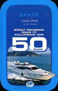 Sürat Teknesini Daha Iyi Kullanmak Için 50 Öneri

	96 Sayfa. Renkli, 95 çizim, resimli

	ADF Yaynlar, 2011 - Dag Pike
	 
Ülkemizde ortalama her dört tekneden üçü motorlu tekne olmasna ramen, elinizdeki kitap, sürat teknesi kullanmann esaslarn anlatan Türkçe'deki ilk kitaptr. Sürat Teknesini Daha yi Kullanmak çin 50 Öneri, ime botlardan, küçük ya da büyük motorlu teknelere dein her türlü sürat teknesinin kullanmyla ilgili faydal ipuçlar, pratik yollar ve kolay yöntemlerle birlikte uzmanlarn kimi srlarn da bulabileceiniz önemli bir bavuru kitab.

Dünyann önde gelen denizcilerinden biri olan yazar Dag Pike, 50 yl akn süre boyunca, her türlü sürat teknesi ve can filikasndan gemiye, kulland teknelerden elde ettii deneyimin yannda pek çok kitabn ve saysz makalenin yazardr. 

Kitapta, yalnzca deneyimle elde edilebilecek teknikleri, seyrinizi, artlar ne olursa olsun daha güvenli, daha kolay ve daha iyi hale getirmenin yollar anlatlmakta. Gövde biçimleri, karina basamaklar, yalpalklar/çeneler, flaplar/hz kesiciler, pervaneler, gaz ve vites kollar, güç trimi, flaplarn ayarlanmas, kayarak seyir, dalgalarla ba etmek gibi konular içeren 50 ayr öneriden edineceiniz bilgiler, artk sürat teknelerinin sualt bölümlerine de merakla bakmanza neden olacak; ya da gaz kesmek yerine daha da arttrmann bazen neden daha iyi bir çözüm olabileceini örenebileceksiniz. 

Sürat Teknesini Daha yi Kullanmak çin 50 Öneri, süratli bir tekneyi kullanmann esaslarn, fotoraf ve çizimlerle anlatan, denizciliinizi gelitirecek önemli bir ilk kitap.