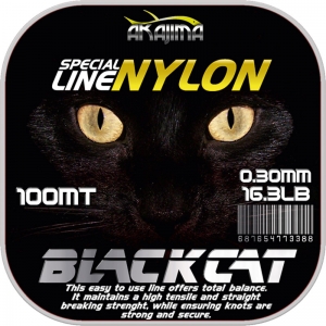 Black Cat Nylon Misina. Yeil renkli.


	Black Cat misina, genel dengesi kolay salanan, yüksek gerilime dayankl, klavuz olarak

	kullanlabilecek, düz esneyen, yüksek düüm kuvvetine sahiptir