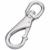 Swivel snap shackle, AISI 316 stainless steel.
