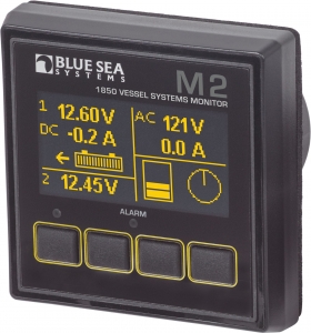 Blue Sea Systems VSM 422 sistem göstergesi. 4 Gösterge bir arada.

DC sistem göstergesi: 10 fonksiyonlu. Voltaj (3 aküye kadar), amperaj, akü arj durumu-kalan Ah, kalan süre, arj yüzdesi, akü harareti, tur sayac.
AC sistem göstergesi: 4 fonksiyonlu. Voltaj, amperaj, Watt, frekans.
Tank göstergesi (3 tanka kadar): 3 fonksiyonlu. Yakt, su, pis su.
Sintine göstergesi: 4 fonksiyonlu. Sintine pompas-aktif, zaman sayac, süre/saat, zamanlama/24saat.

Alarmlar – Yüksek ve düük
DC Alarm. Tüm deerler için. 
AC Alarm.  Voltaj, amperaj ve frekans. 
Tank Alarm. Yakt, su ve pis su için yüksek ve düük seviye alarmlar.
Sintine Alarm: Zamanlama ve süre/saat alarmlar.

Görüntüleme – 3 farkl mod
Çok satrl görüntüleme ile bir bakta tüm fonksiyonlar, ikonlarla basit görsel durum veya uzak mesafeden okunabilen büyük font.

Montaj – Çok yönlü kasa dizayn
Üç farkl montaj opsiyonu sunar.

Özelletirme
Programlanabilir ve ayarlanabilir alarm fonksiyonlar her tekneye göre özelletirilebilir.

VSM sistem göstergesi paket içerii: Gösterge, yüzeye montaj çerçevesi ve contas, DC shunt, AC transformer, Akü hararet sensörü, konnnektörler ve vidalar.

Yakt, su ve pis su için Blue Sea Systems ultrasonik amandralar ayrca satn alnmaldr. VSM sistem göstergesi standart 10-180 Ohm ve 240-33 Ohm amandralar ile de uyumludur.

DC Özellikleri
Sistem Voltaj              : 12 veya 24V
Çalma Voltaj            : 8.5 – 33V
Minimum akm çekii    : 35mA@9V, arka aydnlatma kapal
                                     18.8mA@24V, arka aydnlatma kapal
Voltaj Doruluu    : +/- 1%
Geçerli Aralk        : 0-500 A
Geçerli Doruluk    : +/- 1%     


AC Özellikleri
Sistem Voltaj        : 230V@50Hz
Çalma Voltaj      : 0-300V
Voltaj Doruluu    : +/- 0.5%
Geçerli Aralk        : 0-150 A
Geçerli Doruluk    : +/- 2%
Frekans                 : 40-90 Hz