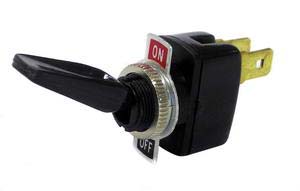 On-Off switch. 12V/20A. Ø 12mm.