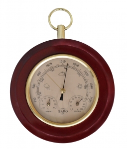 Barometre - Termometre - Higrometre Seti. 

Kadran Ø 11 cm 
Ahap Plaka Ø 15 cm