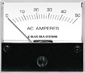AC Ampermetre. 0-50 A.

- 60x71 mm
- Hassasiyet % 3