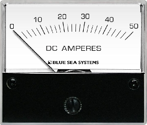 DC Ampermetre. 0-50 A. Harici önt dahil.

- 60x71 mm.
- Hassasiyet %3