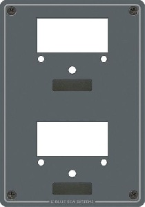 Voltmetre/ampermetre için panel. 
-70 mm göstergeler için.
- 3 mm alumiyumdur.
- iki kat pu boyaldr.