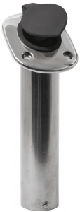 Kam yuvas, paslanmaz çelik. Kauçuk koruyucu kapakl. ç Ø 42 mm. Boy 228 mm.
