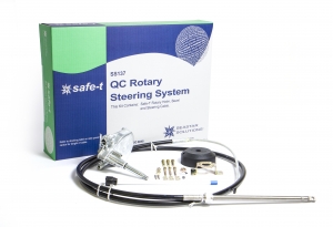 Seastar Safe-T® QC Dtan takma ve kuyruklu motor dümen sistemi. 

Çabuk yant veren 3 dümen turlu sistem güç yardmcl tüm Stern Drive motorlara ve V4’e kadar dtan takma motorlara uygulanabilir. 

	
		Kolay yant veren 3 dümen turu 
	
		Paslanmaz çelik spiral çk 
	
		Hzl, kolay montaj
	
		Spiral, dümen kutusu, bezel ve montaj ekipmanlarndan oluan kit içerii 
	
		ABYC ve NMMA standartlarna uygun, CE sertifikal