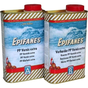 Epifanes PP Extra vernik. 2 litre. zosiyonat ve alkit reçineli, dolgu kabiliyeti yüksek, ham aaca kullanlabilen sert bir verniktir. Çizilmeye dayankldr. Sudan, alkolden ve mutfak kimyasallarnda etkilenmez. Çabuk kuruyan dolgu vernii olarak, sentetik veya polyester bazl tek veya çift kompenantl vernik sistemlerinin üzerine izolasyon yapacak ara kat olarak ya da tik ve iroko gibi, yal ve nemli ahap yüzeyleri doldurucu ve izole edici olarak kullanlr. Bunun yannda tüm ahap iç yüzeylere uygulanabilir. Kamara içinde daha önce uygulanm, çift komponentli vernik sistemlerinin üzerine tatbik etmek sureti ile mükemmel koruma salar. D cephe uygulamasnda güne ndan (uv) korunmas için, üzerine en az 3 kat tek veya çift komponentli epifanes parlak vernik uygulanr. Uygulama yaplacak ortam ss 15-27°c olmaldr. Katlar arasnda 18°c´de 24 saat beklemek gereklidir.2 litre vernik 28m² alan için yeterlidir.Tüm uygulamalarda 6519025 pp extra tineri kullanlmaldr.