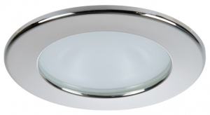 Quick Marine Lighting. Model KAI XP LP.
D ve ç aydnlatmalar için.


	Çalma Voltaj  : 10-30V DC

	Ik Kayna : Power Led

	Ik Rengi : Scak beyaz 

	Güç Tüketimi : 4 W

	Amper Tüketimi : 0.3 A @ 12V / 0.16 @ 24V

	Led Koruma : Ani art korumal

	Polarite hassasiyeti  : Evet

	Materyal : Paslanmaz Çelik
	Uygun Dimmer : LDM1