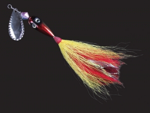 Buck Tail Spinner Turna Yemi


	Bucktails bahar ve yaz ayları boyunca çok etkili bir Turna balığı yemidir. Su yüzeyinde ve hemen yüzeyin altında at-çek stili ile özellikle balığın yem aramadığı ve beslenmeye niyetli olmadığı zamanlarda cazibesi ile değişiklik yemi olarak çok başarılıdır