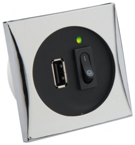 Frilight USB port. Giri 12-24V, Çk 5V/1A.