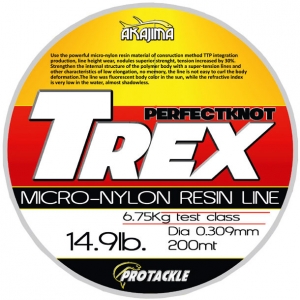 Trex Nylon Resin Misina


	
		TTP metodu konstrüksiyon yap, mikro-nylon reçine katkl üretim ile %30 arttrlm
	
		gerilim kuvveti. Güçlendirilmi polimer yap ile kolay kvrlmayan süper gerilim
	
		kuvveti, düük esneme, düük gam. Düük anma. Güne nda parlak effaf
	
		renk, suda çok düük renk krlma indeksi.