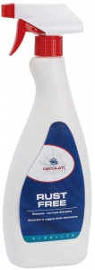 Osculati Rust Free pas sökücü. 

Fiberglas yüzeylerden pas lekelerini giderir. 750 ml Sprey.