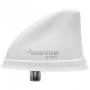 Dorsal™ VHF Anteni.
	 

	Yeni Shakespeare DORSAL™ anten serisi, ksa menzilli uygulamalarda daha fazla etkinlik için özel olarak tasarlanmtr. Kanatçk eklindeki tasarm, antenin taklma olasln ortadan kaldrrken, yüksek darbeye dayankl ve szdrmaz ABS gövde, zorlu ortamlarda daha uzun ömür salar.

	
		Alçak profilli kanatçk eklinde anten
	
		Kompakt tasarm, 58 mm x 64 mm x 101 mm h
	
		10 mile kadar menzil için uygun
	
		8 metre RG58 kablo ve PL-259 fi ile birlikte
	
		Kauçuk conta ile tamamen su geçirmez
	
		25 Watt maksimum giri gücü