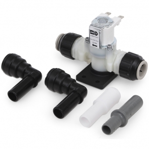 Jabsco 37038-2024 Solenoid /Anti-Sifon valf.


	Quiet Flush ve Deluxe Flush dahili tatl su sisteminden çalan tuvaletlerle kullanm için, normalde kapal solenoid vana.

	
		15 mm (1/2”) JG Speed fit balantlar, 15 mm (1/2”) hortum balants, 19 mm (3/4”) Hortum balant çk ile birlikte verilir
	
		çme suyunun kirlenmesini önlemek için çift çek valf
	
		Dahili giri filtresi
	
		Herhangi bir pozisyonda, tuvaletin üstünde veya altnda monte edilebilir
	
		Montaj braketi dahil