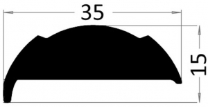 Küpete fitili. UV'ye mukavim PVC.  Minimum sipari miktar 24 metre.

4436820 kodlu paslanmaz çelik küpete yumrusu ile kombine edilir.
