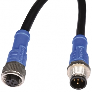 NMEA 2000 kablo. 

Dii/Erkek konnektörlü. Mikro. Metal. 5 pimli. 4A. IP68.
