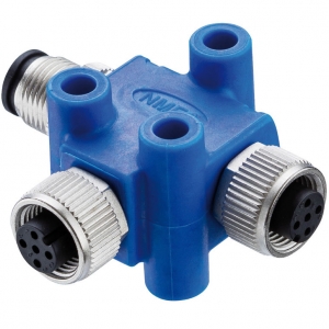 NMEA 2000 T terminal.

2 Dii, 1 erkek konnektörlü. 5 pimli. 4A. IP68.