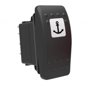 Su ge&ccedil;irmez IP 56. Montaj i&ccedil;in 21,5x36,8 mm boyutunda dikd&ouml;rtgen bir delik gereklidir. 

�ki ���kla donat�lm��t�r: biri sembol&uuml; ayd�nlat�r; s&uuml;rekli yanar (b&ouml;ylece karanl�kta da bulunabilir), di�er ���k ise sembol&uuml;n alt�ndaki &ouml;zel bir bo�lu�u ayd�nlat�r ve kullan�m etkinle�tirildi�inde yanar.