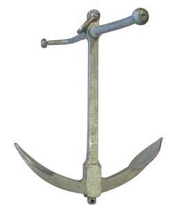 Admiralti çıpa, galvanizli. Admiralti çıpa, galvanizli.