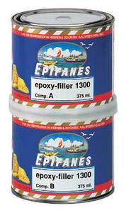 Epifanes epoksi macun. 750ml, çift komponentli.Fiberglass, ahşap,çelik,alüminyum yüzeylerde, su altında ve üstünde kullanılabilir. Komponentler birbirine karıştırıldıktan sonra 30-60 dakika içinde uygulanmalıdır. Uygulamadan 24-48 saat sonra zımparalanabilir. 12 °C´nin altında uygulanmamalıdır ve inceltilmemelidir.