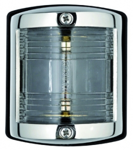 Utility 85 serisi seyir feneri. Komple paslanmaz çelik olup, RINA onayldr. 

12 metreye kadar teknelere uygun. 

12V/10W. IP56.