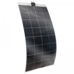 Enecom esnek güne paneli. 12V.

Monokristal panel. Yüksek performansl havaclk snf güne hücreleri ile üretilmitir. 

Ultra ince, sadece 1,7 mm ve ultra esnek son nesil paneldir. Mono hücre verimlilii %17,25'tir. 

Panel, plastik destek + güne hücreleri + UV'ye dayankl epoksi reçine yüzey kaplamasndan oluan bir sandviçten oluur. 

Sabitleme çift tarafl bant kullanlarak yaplr. MC4 fili 100 cm balant kablosu dahildir. talya'da üretilmitir