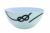 Topoplastic Pacific series melamine salad bowl