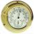 Altitude 842 series Hygro-Thermometer. Polished brass housing. Dimensions; Ø 95 mm, dial Ø 70 mm.
