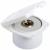 Flush mount multipurpose water plug with Uv resistant plastic lid.