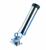 Rod holder, AISI 316 Stainless steel. Adjustable. Ø 46 mm, h 350 mm, Mounting base 100x65 mm.